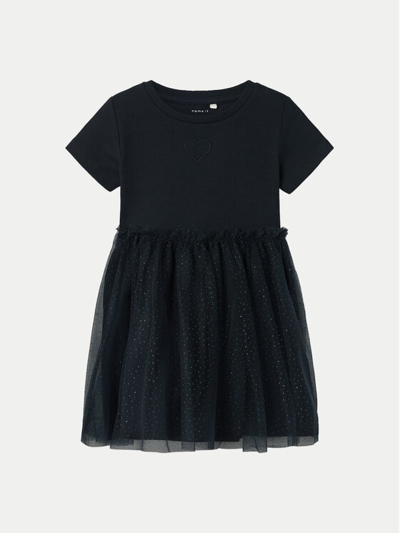 NAME IT NAME IT Kleid für den Alltag Harana 13226043 Dunkelblau Regular Fit