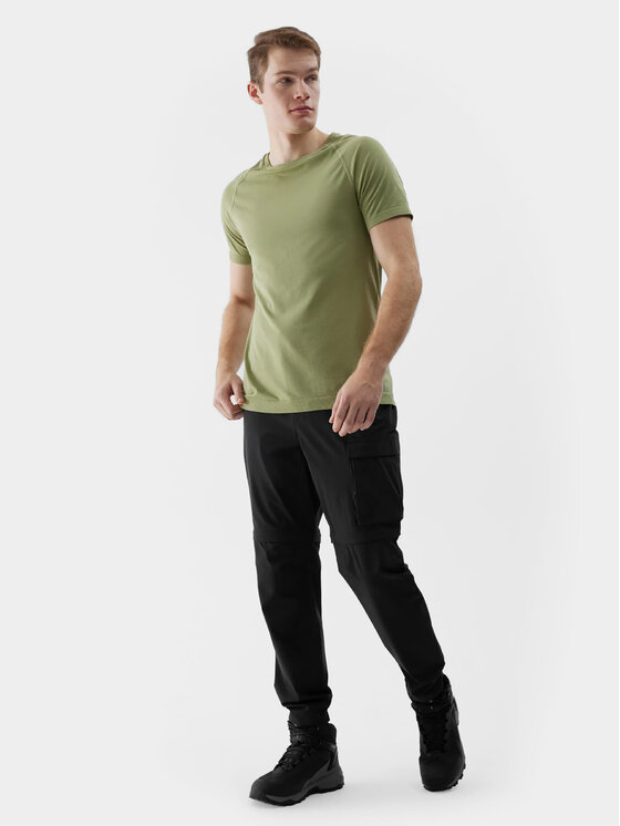 4F 4F Kültéri nadrág 4FWSS24TFTRM485 Fekete Regular Fit