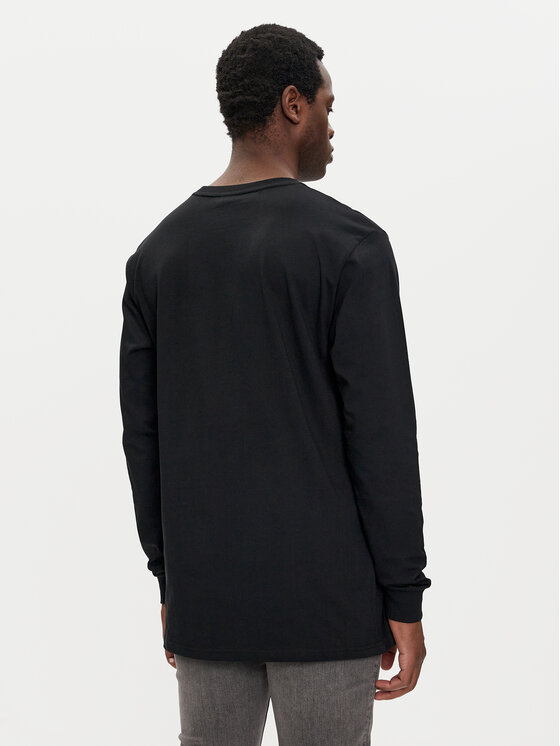 Karl Kani Karl Kani Longsleeve Small Signature 6024463 Czarny Regular Fit