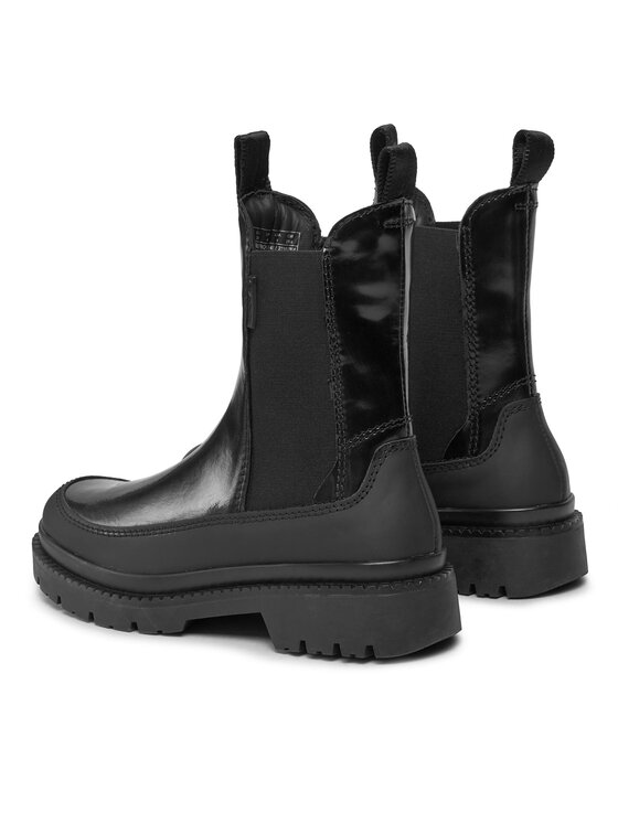 Gant Gant Kotníková obuv s elastickým prvkem Prepnovo Chelsea Boot 27551365 Černá