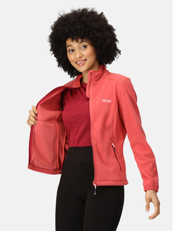 Regatta Regatta Felpa di pile Floreo IV RWA528 Rosa Regular Fit