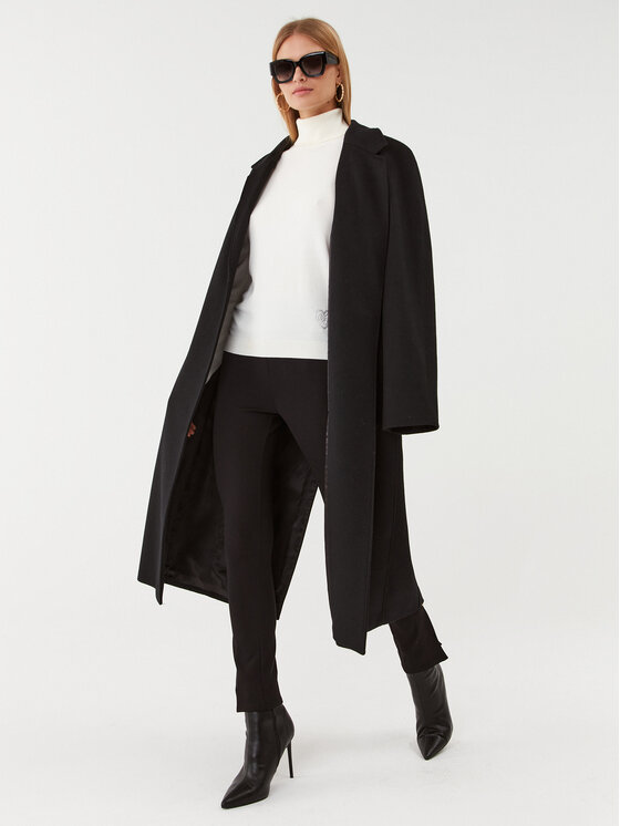 Liu Jo Liu Jo Παντελόνι υφασμάτινο MF3100 J9189 Μαύρο Slim Fit