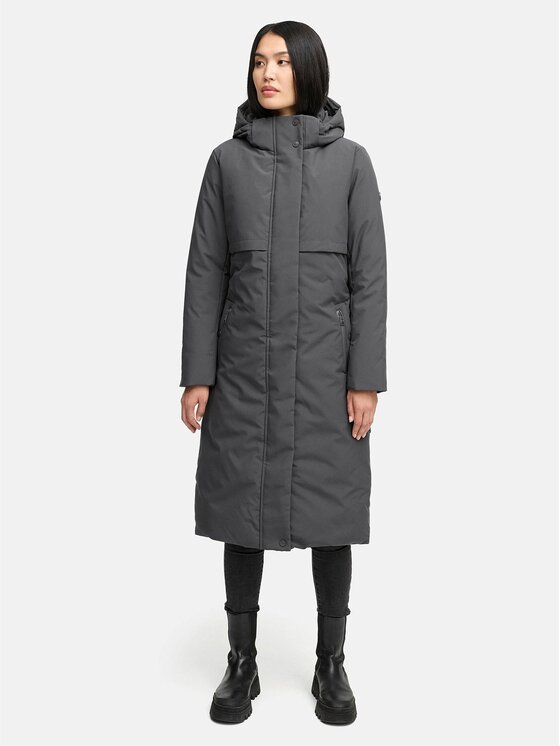 Navahoo Navahoo Kurtka zimowa Waldbummler Szary Regular Fit