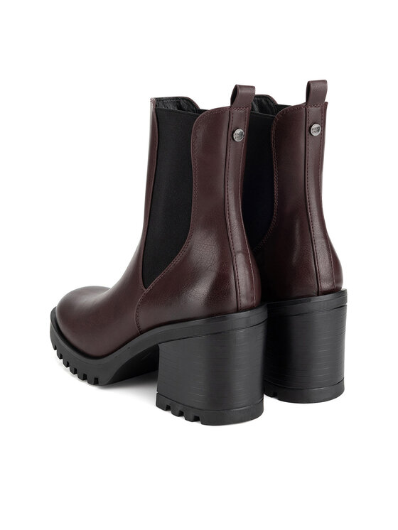 Jenny Fairy Jenny Fairy Klassische Stiefeletten WYL3917-1 Dunkelrot