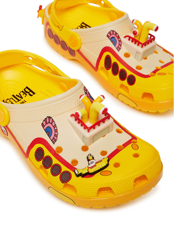 Crocs Crocs Şlapi Beatles Ylw Sb Cls Clg 210893 Colorat
