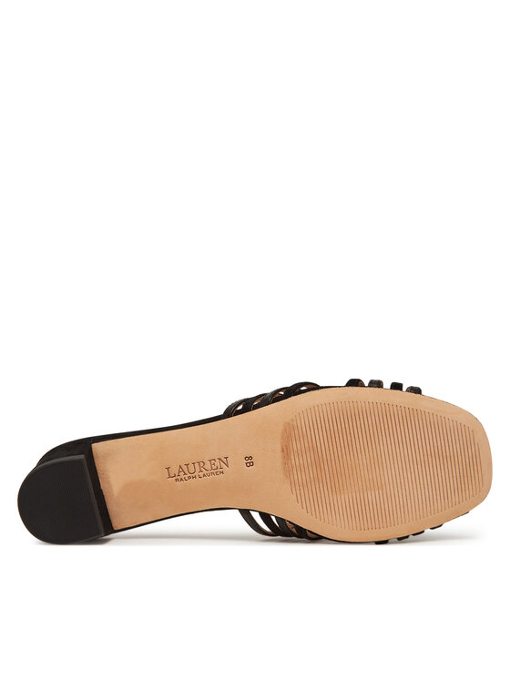 LAUREN RALPH LAUREN LAUREN RALPH LAUREN Natikači Fay 802961818003 Črna