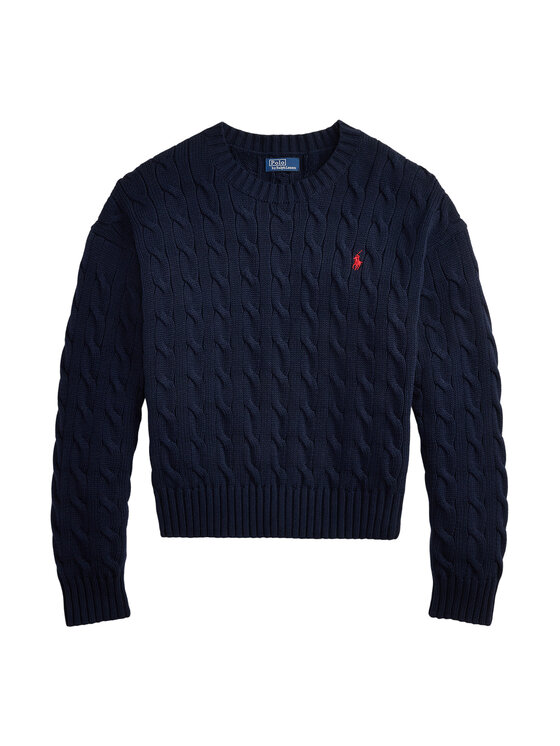 Polo Ralph Lauren Polo Ralph Lauren Svetr 211A96245001 Tmavomodrá Relaxed Fit
