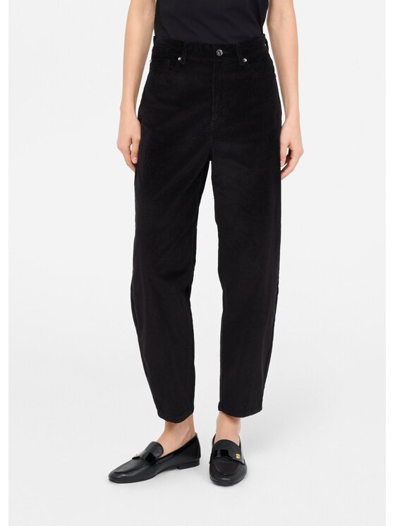 Liu Jo Liu Jo Pantaloni di tessuto MF5332T195A22222 Nero Carrot Fit