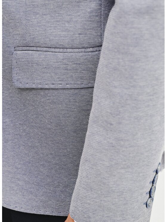 Pako Lorente Pako Lorente Marynarka P25SF-3X-022 Niebieski Slim Fit