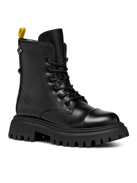Geox Geox Trapery Maquinnens J46M6J 000CN C9999 Czarny