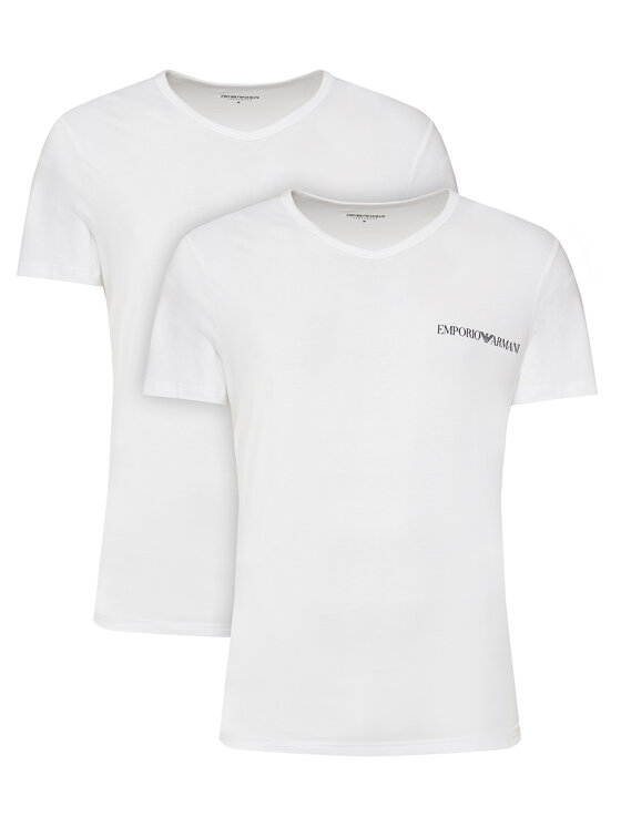 Emporio Armani Underwear Emporio Armani Underwear Set 2 majice EM000392 AF10779 M0082 Bijela Regular Fit