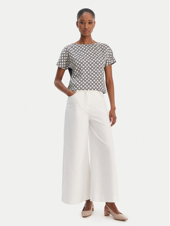 Marella Marella Blūze Sansa 2615111071 Melns Regular Fit