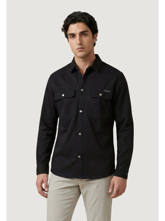 Calvin Klein Jeans Calvin Klein Jeans Camicia LV04RE103G Nero Casual Fit