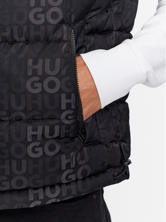 HUGO Hugo Kamizelka Baltino 50496234 Czarny Regular Fit