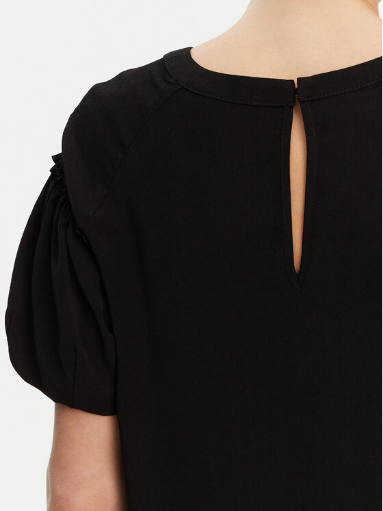 French Connection French Connection Bluse 72LZP Schwarz Regular Fit