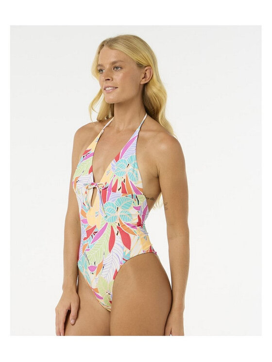 Rip Curl Rip Curl Strój kąpielowy Cala Vadella Cheeky One Piece Kolorowy