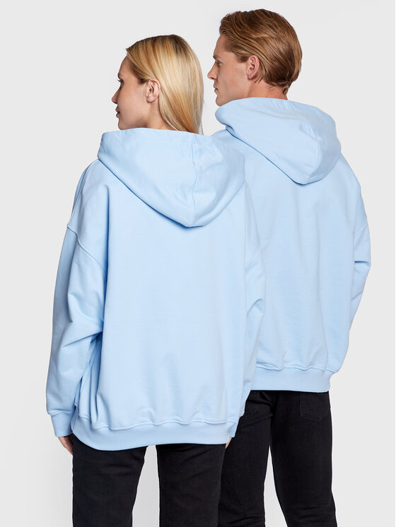 2005 2005 Bluza Unisex Hot Moms Błękitny Regular Fit