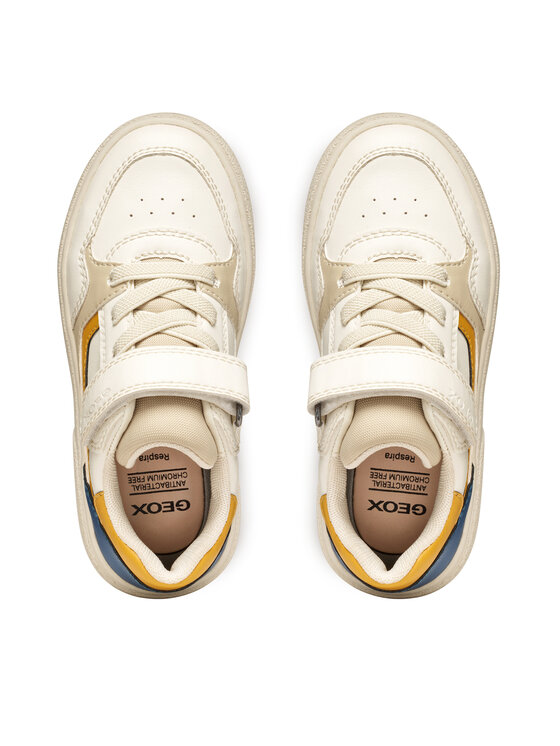 Geox Geox Sneakers J Theleven J56LDD 054FU C1M2G D Écru