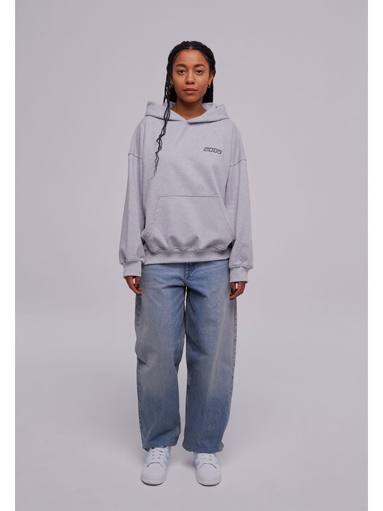 2005 2005 Mikina basic Sivá Oversize