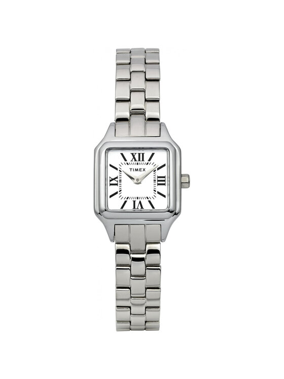 Timex Timex Zegarek TW2Y23800 Srebrny