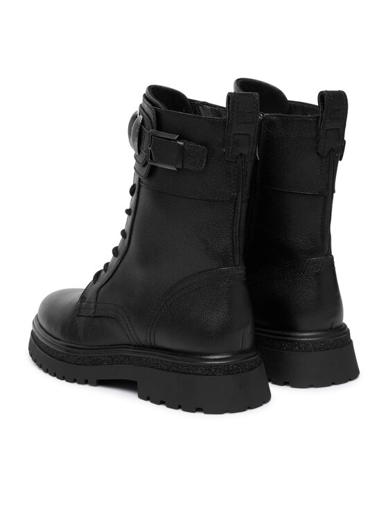 Tamaris Tamaris Kotníková obuv 1-25284-45 Černá
