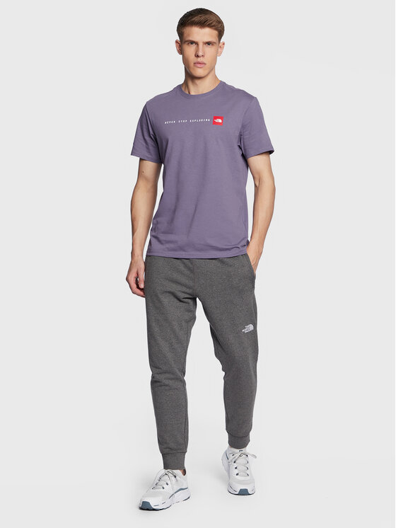 The North Face The North Face T-krekls Never Stop Exploring NF0A7X1M Violets Regular Fit