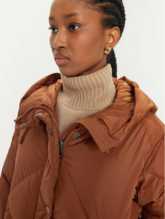 Weekend Max Mara Weekend Max Mara Puhovka Guelfo 2425496092 Rjava Regular Fit