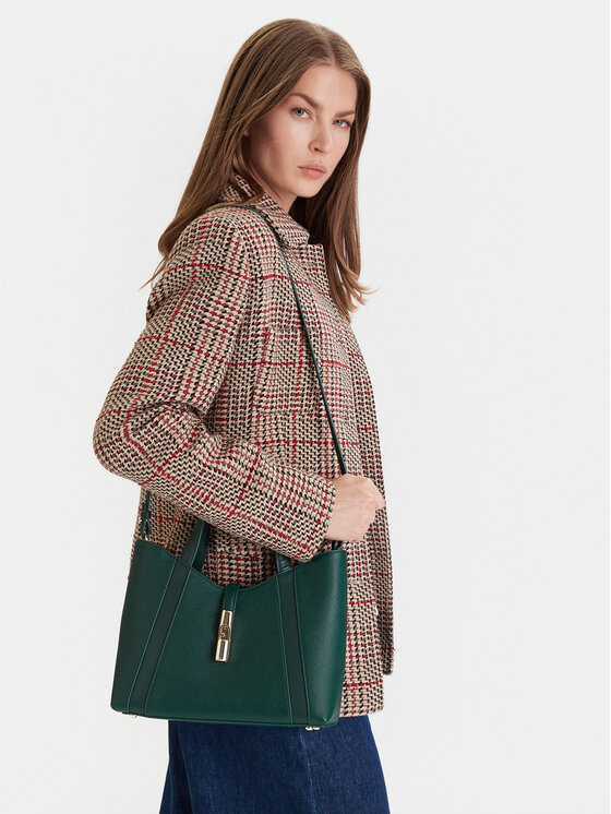 Furla Furla Käekott Goccia Shopper Bag S WB01789 BX3353 KH 4282S Roheline