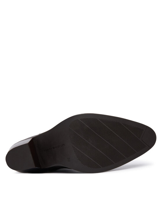 Tommy Hilfiger Tommy Hilfiger Μποτάκια Leather Western Chelsea Boot FW0FW09582 Καφέ