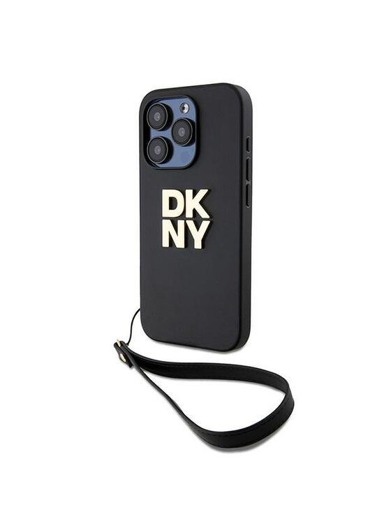 Etui na telefon DKNY, Czarne, Apple iPhone 15 Pro