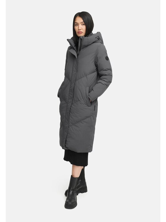Marikoo Marikoo Kurtka zimowa Teonaa Szary Regular Fit