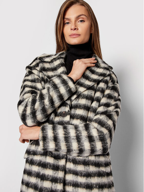 Vila Vila Преходно палто Alissi 14064542 Бежов Relaxed Fit