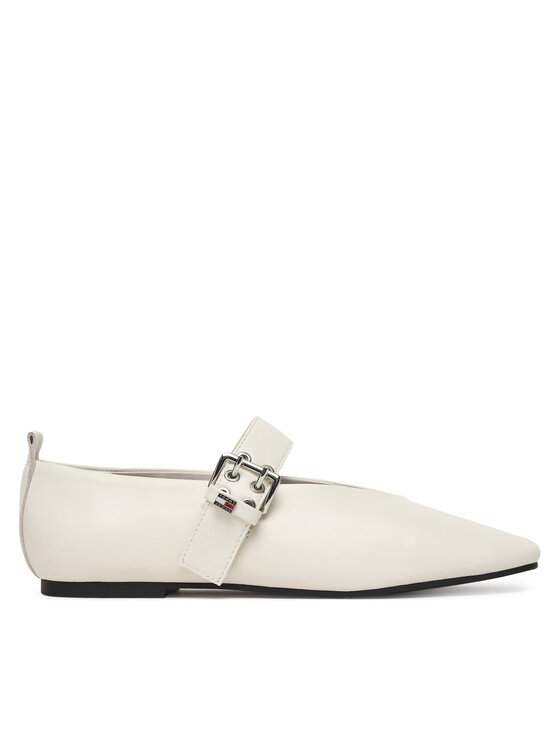 Tommy Jeans Tommy Jeans Balerini Tjw Ballerina Buckle EN0EN03019 Alb
