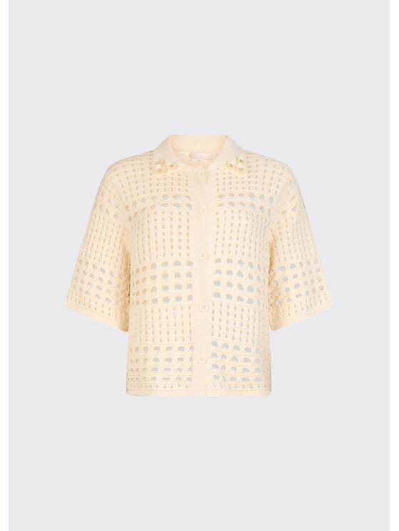 Liu Jo Liu Jo Kardigan WA6325MA79R10701 Fioletowy Regular Fit