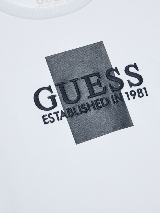 Guess Guess Halenka L3BI10 I3Z14 Bílá Regular Fit