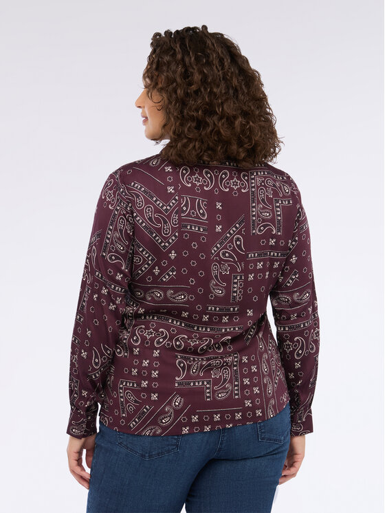 Fiorella Rubino Fiorella Rubino Camicia 5016T001418N0Z6 Bordeaux Regular Fit