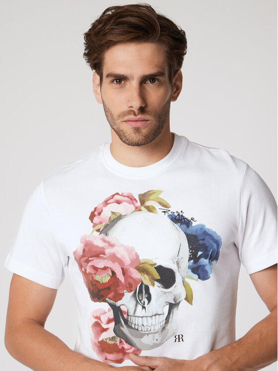 T-shirt Nux Bianco Regular Fit