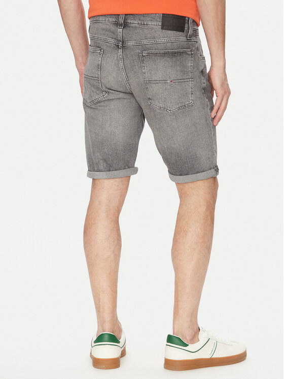 Tommy Jeans Tommy Jeans Džinsiniai šortai Ronnie DM0DM20946 Pilka Slim Fit