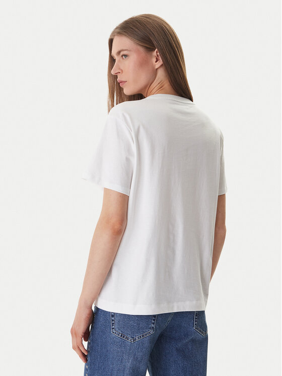 DKNY DKNY T-Shirt DJ6T1741 Bílá Relaxed Fit