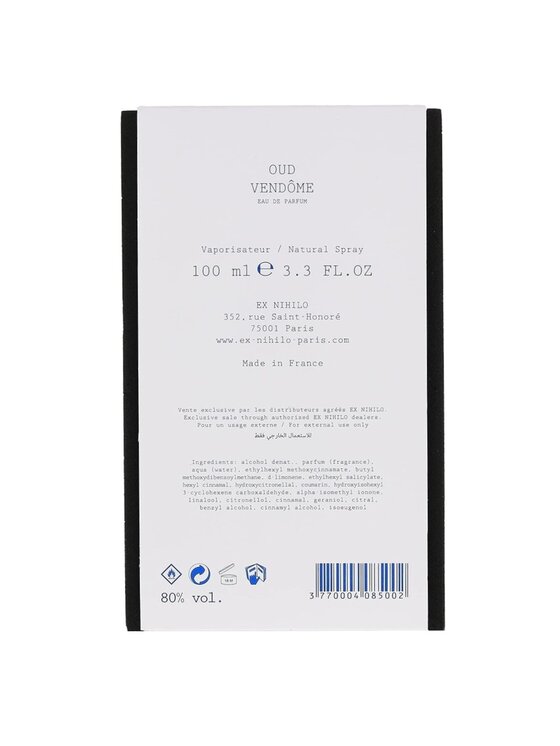 Ex Nihilo Ex Nihilo Oud Vendome Woda perfumowana