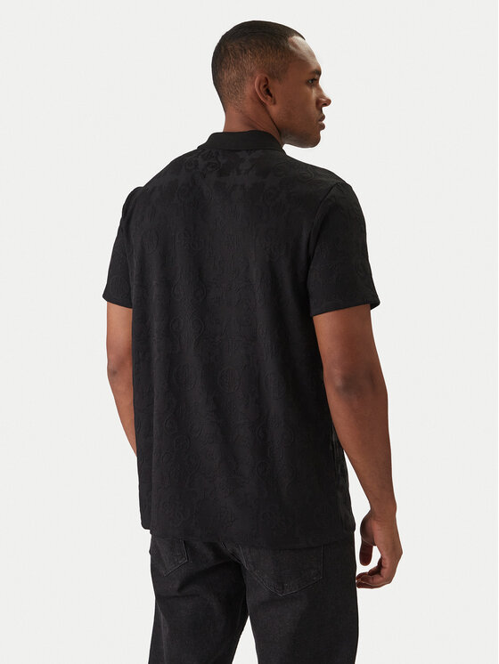 Guess Guess Polo M6RP25 KCFE2 Μαύρο Regular Fit