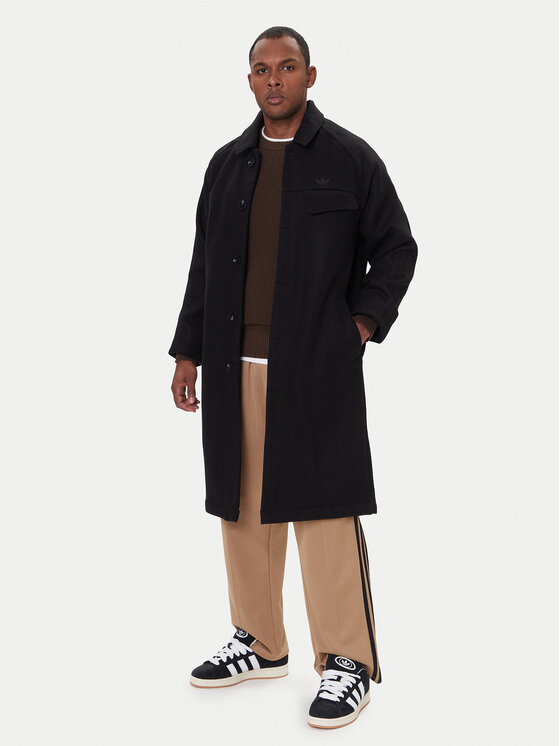 adidas adidas Płaszcz przejściowy Premium Essentials JW0120 Czarny Regular Fit
