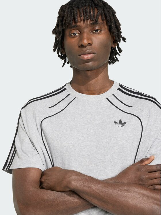 adidas adidas T-Shirt 168108 Szary Regular Fit