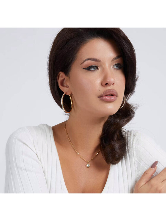 Guess Guess Náušnice JUBE02247JW-YG Zlatá