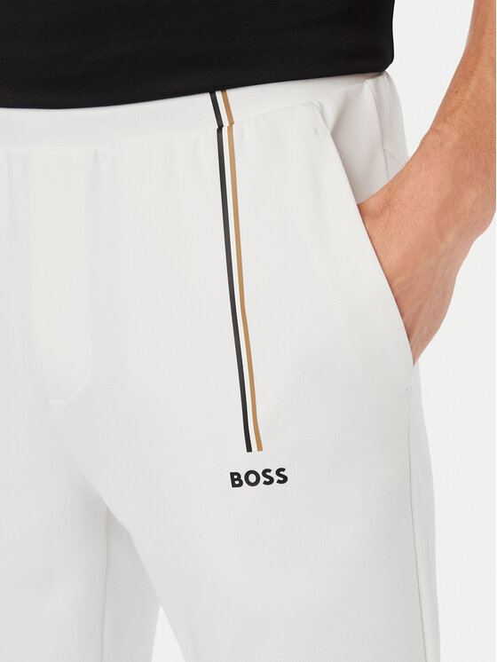 BOSS BOSS Jogginghose TOC Game 50563330 Weiß Regular Fit