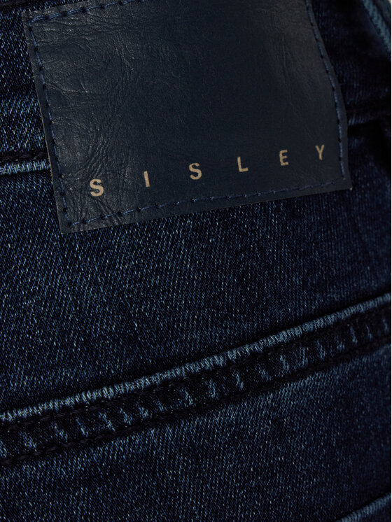 Sisley Sisley Jeans hlače 44PMLE01K Mornarsko modra Skinny Fit