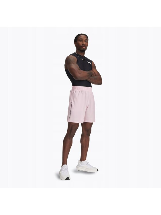 Under Armour Under Armour Szorty materiałowe UA-1383356-647 Biały Active Fit