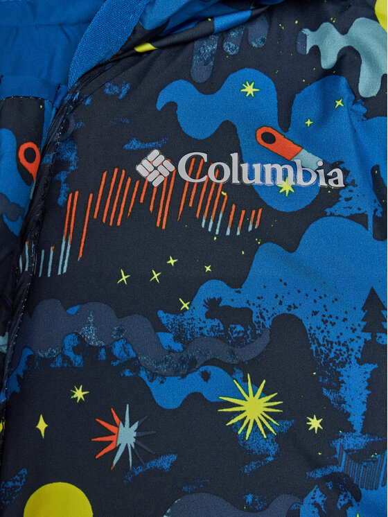 Columbia Columbia Kombinezon zimowy Powder Lite™ Reversible Bunting Niebieski Regular Fit