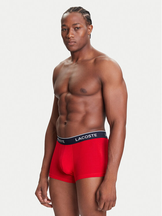 Lacoste Lacoste Set od 3 para bokserica 5H1300 Šarena