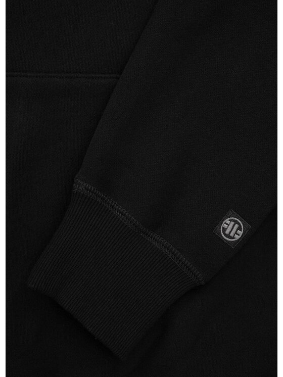 PITBULL PITBULL Bluza BJJ FIGHT DVSN Czarny Regular Fit